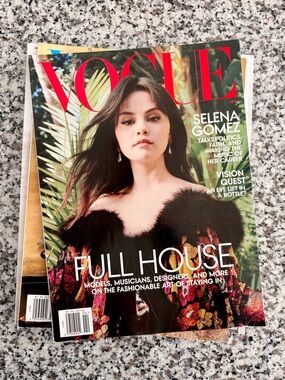 Fashion Magazines—Vogue, Elle (Set of 5, 2021-2024)